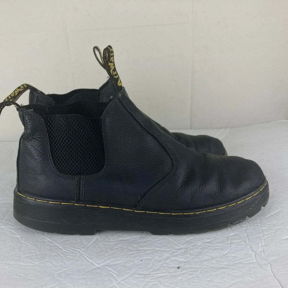 Dr. Martens Hardie Chelsea Boots Mens 12 Leather Grunge Punk Streetwear Workwear